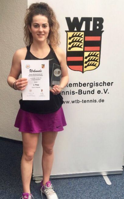 Sophie Zehender wird Vize Baden-Württembergische Meisterin