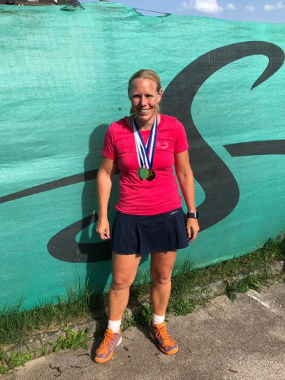 Europameistertitel im Einzel und Mixed für Steffi Kolar