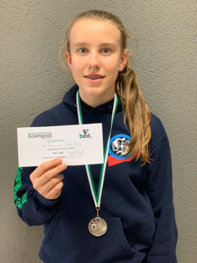 Hannah Streichert erreicht 2. Platz in Kenzingen