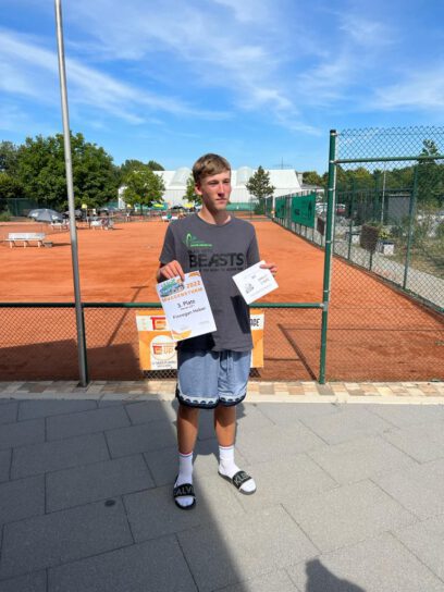 Finnegan Heber belegt 3. Platz in Muggensturm