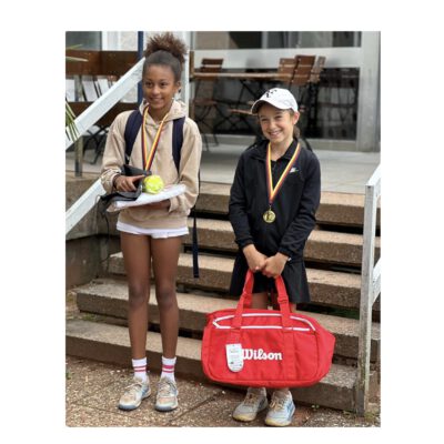 Élaine Kammerer Champion U11w in Kaiserslautern