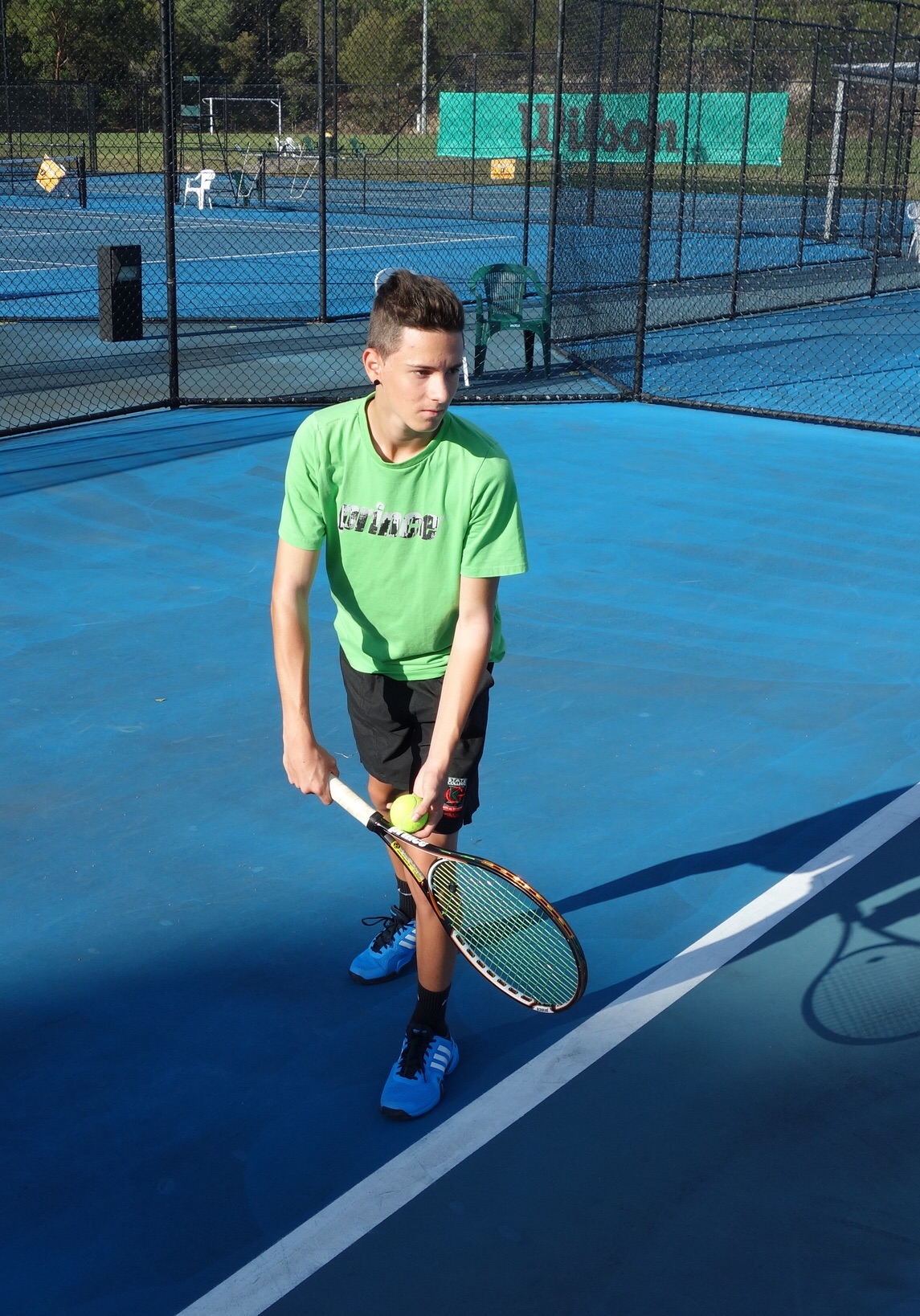 Debüt von Tom El Safadi beim ITF Junior in Nürnberg