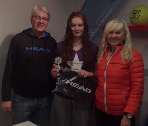 Olivia Pöttinger belegt 2. Platz bei Bieberer Open