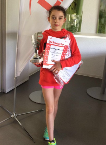 Lavinia Morreale belegt 1. Platz bei badischen Meisterschaften