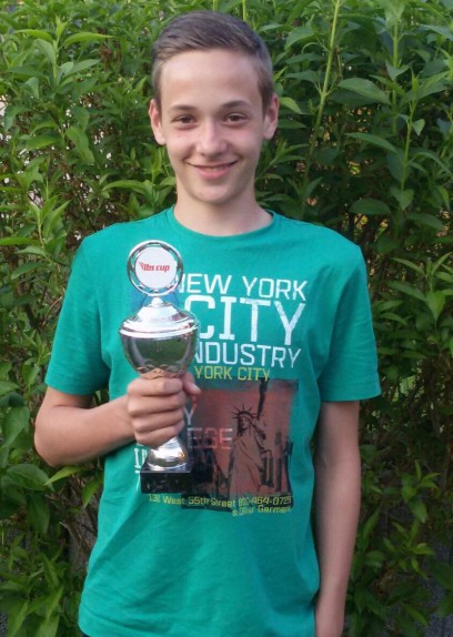 Finn Klenert belegt 1. Platz bei Bezirksjugendmeisterschaften